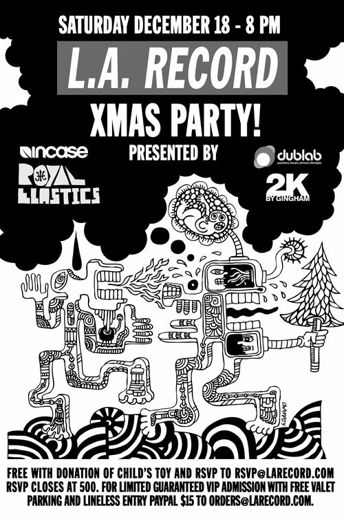 LA Record Xmas Party